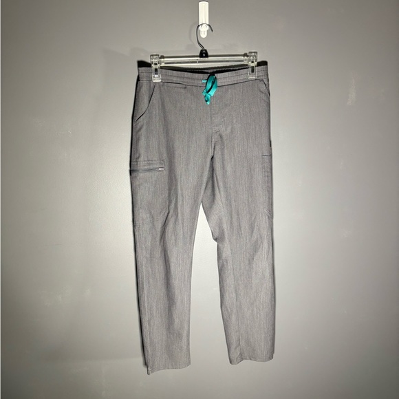 Figs High Waisted Yola Skinny Scrub Pants Womens Size Small - Picture 2 of 6